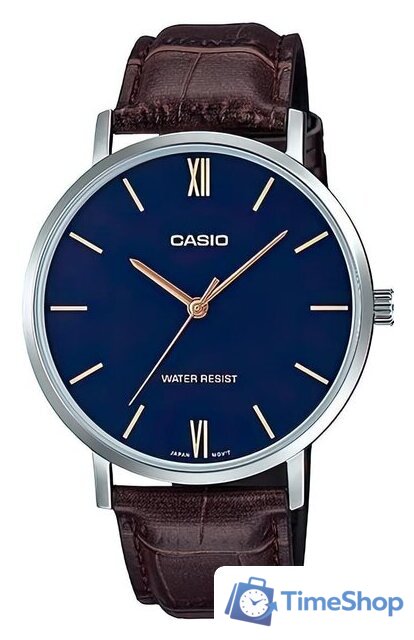 Наручные часы Casio MTP-VT01L-2B - Изображение №1 — Интернет-магазин Time-Shop