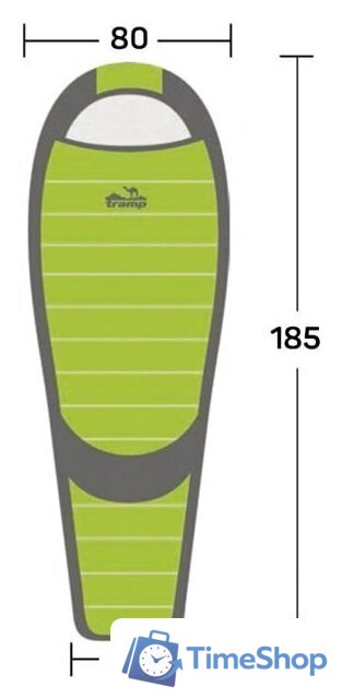 Спальный мешок TRAMP Voyager Compact TRS-052C (левая молния) - Изображение №14 — Интернет-магазин Time-Shop