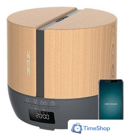 Увлажнитель воздуха Cecotec Purearoma 550 Connected Grey Woody - Изображение №1 — Интернет-магазин Time-Shop