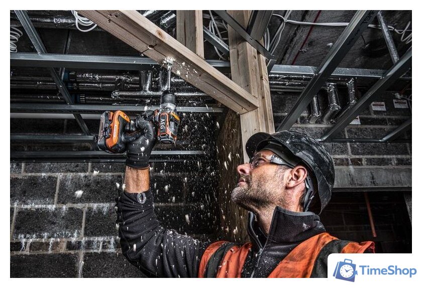 Дрель-шуруповерт AEG Powertools BS 18SBL-202C 4935472277 (с 2-мя АКБ, кейс) - Изображение №3 — Интернет-магазин Time-Shop