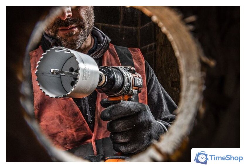 Дрель-шуруповерт AEG Powertools BS 18SBL-202C 4935472277 (с 2-мя АКБ, кейс) - Изображение №4 — Интернет-магазин Time-Shop