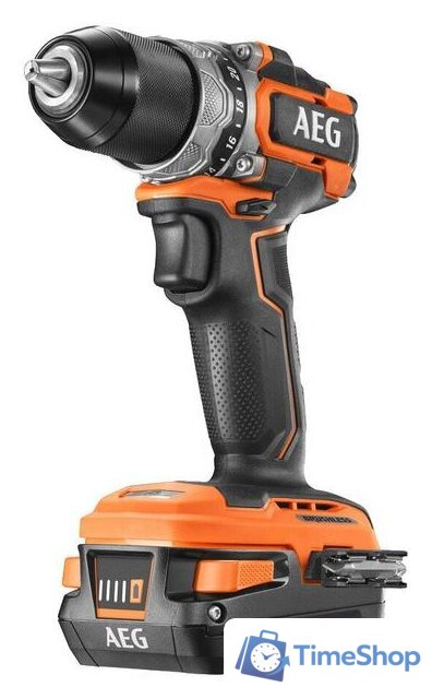 Дрель-шуруповерт AEG Powertools BS 18SBL-202C 4935472277 (с 2-мя АКБ, кейс) - Изображение №1 — Интернет-магазин Time-Shop