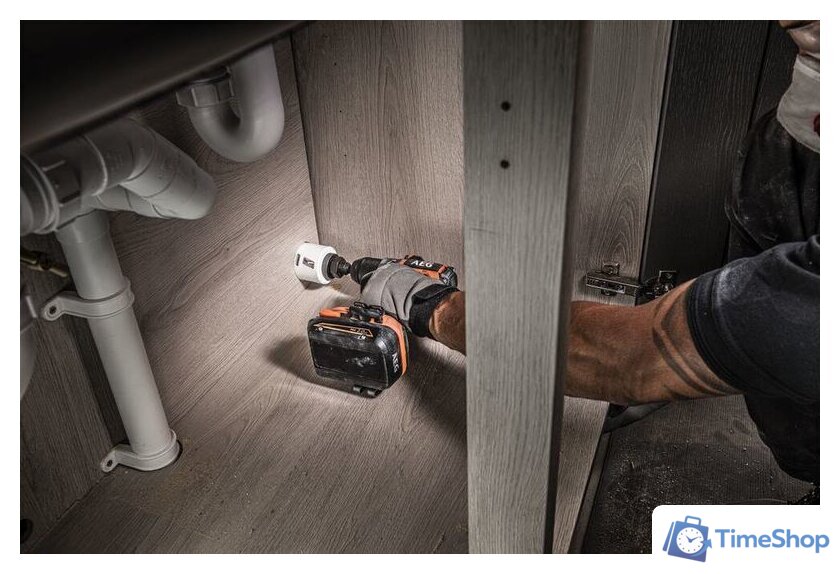 Дрель-шуруповерт AEG Powertools BS 18SBL-202C 4935472277 (с 2-мя АКБ, кейс) - Изображение №7 — Интернет-магазин Time-Shop