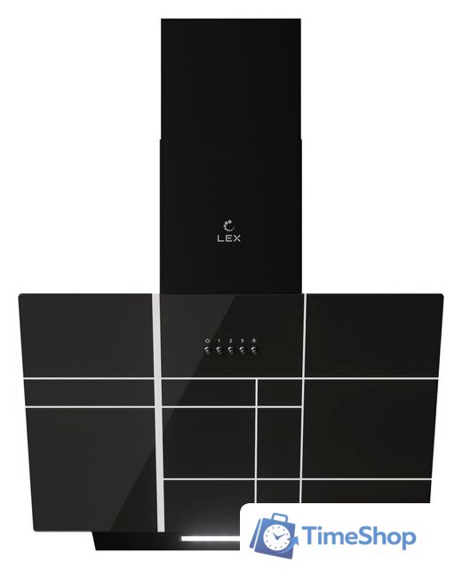 Кухонная вытяжка LEX Moza 600 R1 (черный) - Изображение №1 — Интернет-магазин Time-Shop