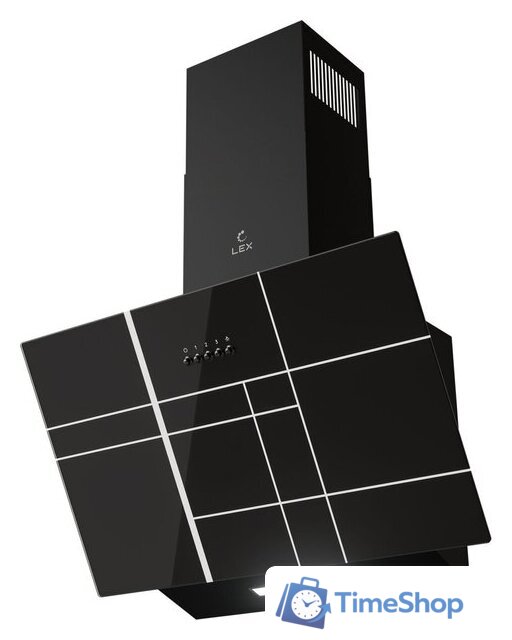 Кухонная вытяжка LEX Moza 600 R1 (черный) - Изображение №2 — Интернет-магазин Time-Shop