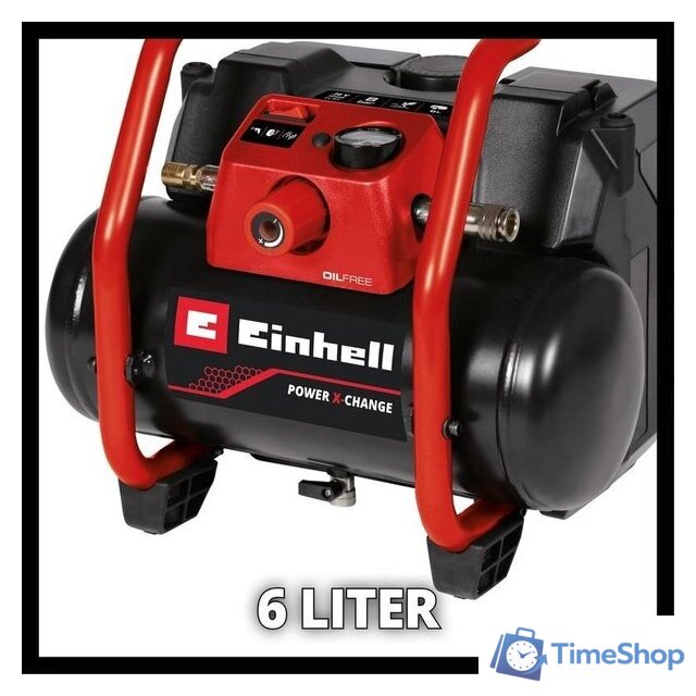 Компрессор Einhell TE-AC 36/150 Li OF - Solo (без АКБ) - Изображение №10 — Интернет-магазин Time-Shop