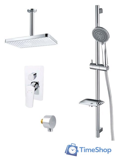 Душевая система  Aquatek Вега AQ1075CR - Изображение №1 — Интернет-магазин Time-Shop