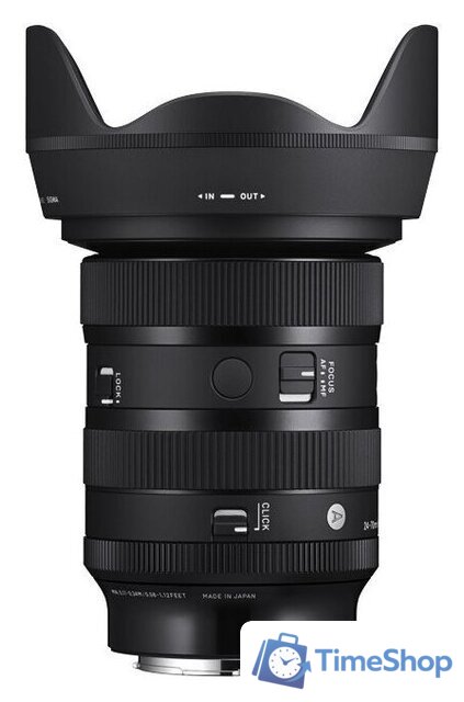 Объектив Sigma 24-70mm F2.8 DG DN II Art L-Mount - Изображение №4 — Интернет-магазин Time-Shop
