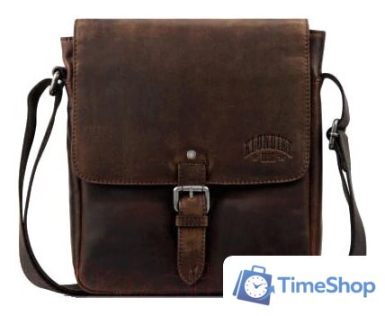 Мужская сумка Klondike 1896 Digger Erin KD1049-03 (темно-коричневый) - Изображение №1 — Интернет-магазин Time-Shop