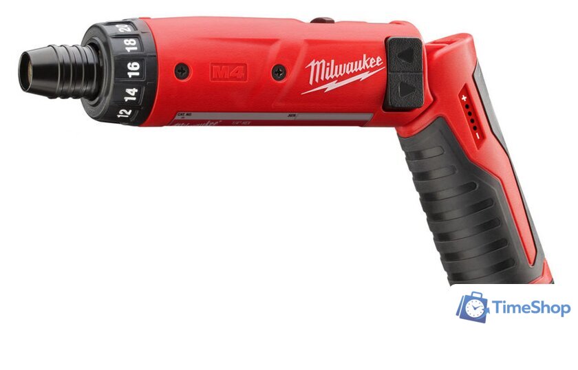 Электроотвертка Milwaukee M4 D-202B 4933440475 (с 2-мя АКБ) - Изображение №1 — Интернет-магазин Time-Shop