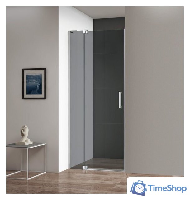 Душевая дверь Cezares SLIDER-B-1-100/110-GRIGIO-Cr - Изображение №1 — Интернет-магазин Time-Shop