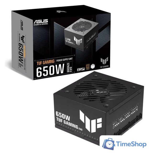 Блок питания ASUS TUF Gaming 650W Bronze Evo TUF-GAMING-650B-EVO - Изображение №7 — Интернет-магазин Time-Shop
