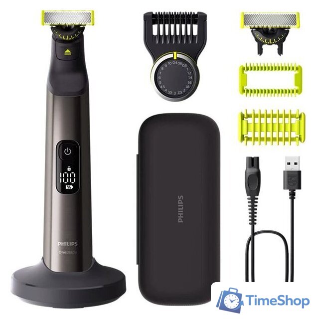 Универсальный триммер Philips OneBlade Pro 360 Face + Body QP6652/61 - Изображение №1 — Интернет-магазин Time-Shop