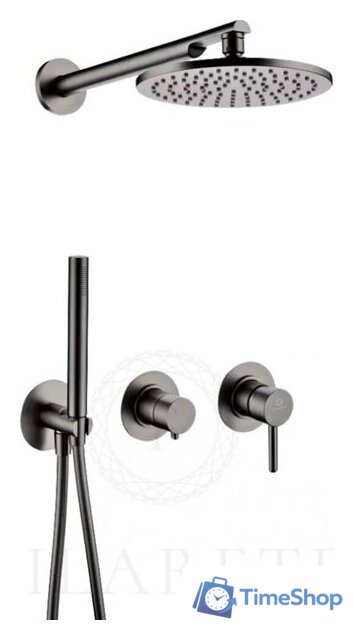 Душевая система  Filarete Roun FL1030 (Графит) - Изображение №1 — Интернет-магазин Time-Shop