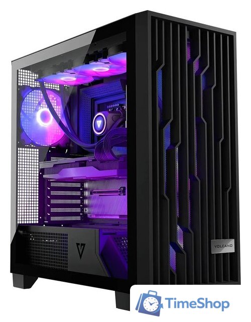 Корпус MODECOM Volcano Perun Apex ARGB Midi (черный) - Изображение №1 — Интернет-магазин Time-Shop