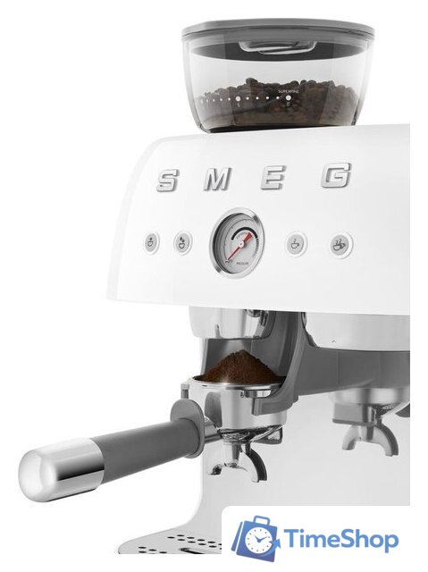 Рожковая кофеварка Smeg EGF03WHEU - Изображение №6 — Интернет-магазин Time-Shop