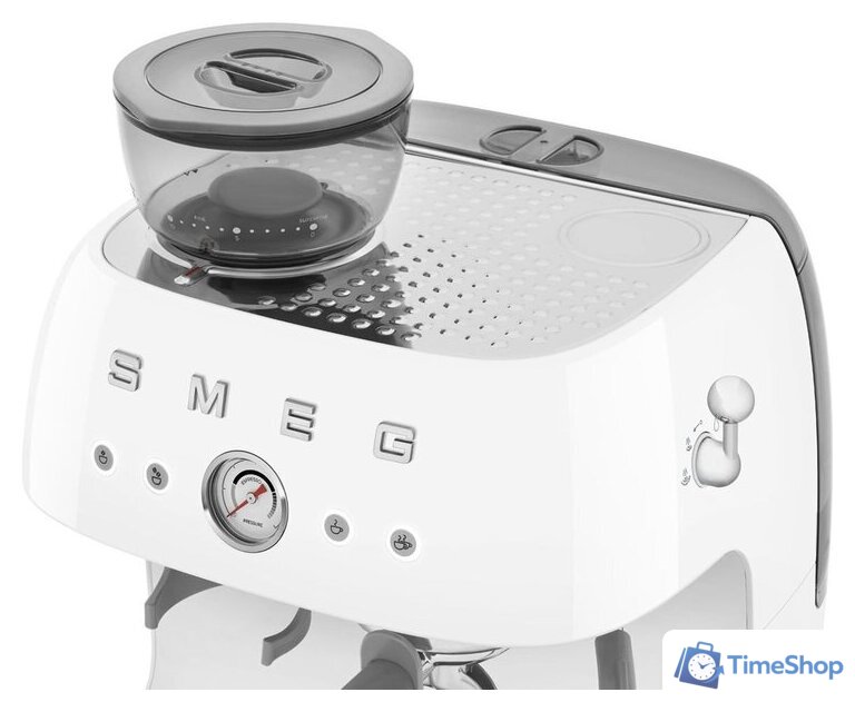 Рожковая кофеварка Smeg EGF03WHEU - Изображение №7 — Интернет-магазин Time-Shop
