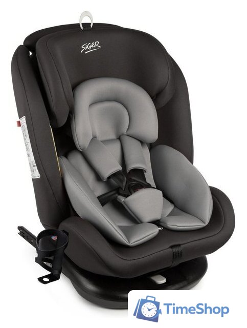 Детское автокресло Siger Престиж Isofix Lux KRES3942 (графит) - Изображение №1 — Интернет-магазин Time-Shop