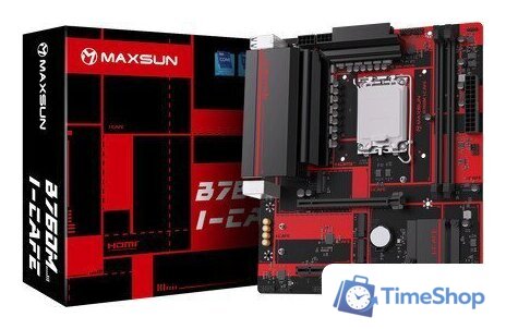 Материнская плата Maxsun B760M I-Cafe - Изображение №2 — Интернет-магазин Time-Shop