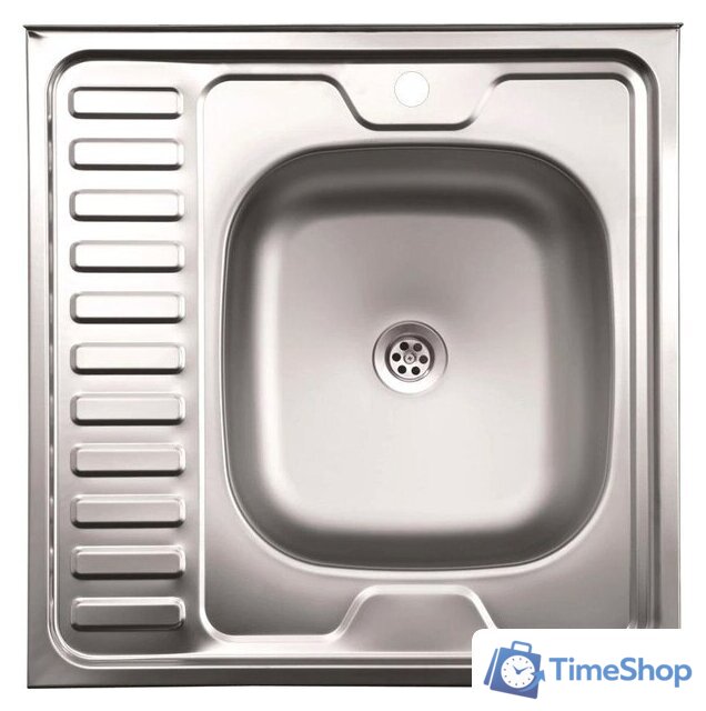 Кухонная мойка КромРус EC-409M RUS R (без сифона) - Изображение №1 — Интернет-магазин Time-Shop