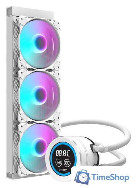 Система жидкостного охлаждения для процессора dark Flash DN360D (белый) - Изображение №3 — Интернет-магазин Time-Shop