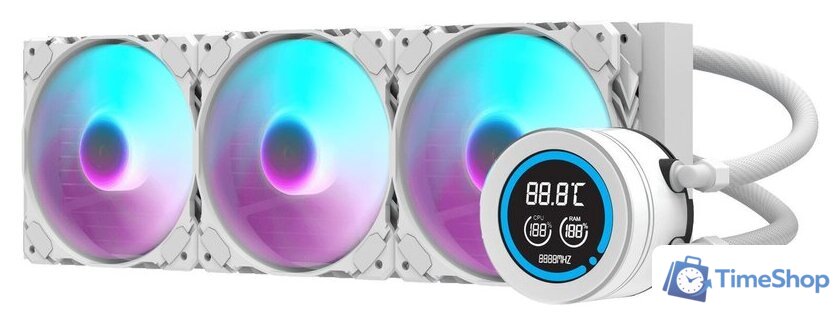 Система жидкостного охлаждения для процессора dark Flash DN360D (белый) - Изображение №1 — Интернет-магазин Time-Shop