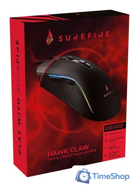 Игровая мышь SUREFIRE Hawk Claw 48815 - Изображение №4 — Интернет-магазин Time-Shop