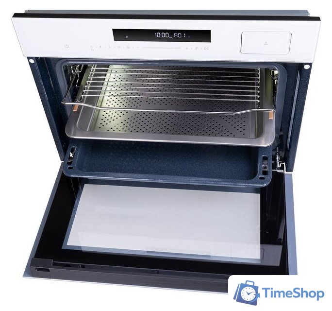 Электрический духовой шкаф MAUNFELD MCMO5016STGW - Изображение №4 — Интернет-магазин Time-Shop
