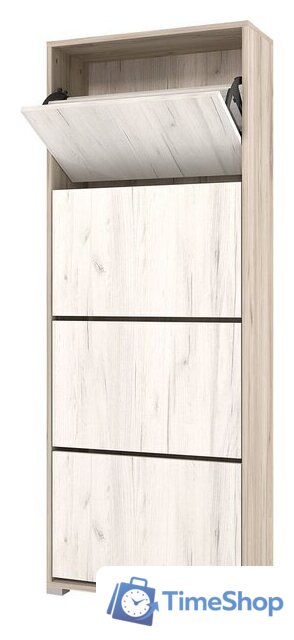 Тумба для обуви Горизонт Смарт XXL (дуб кантри/дуб прованс) - Изображение №1 — Интернет-магазин Time-Shop