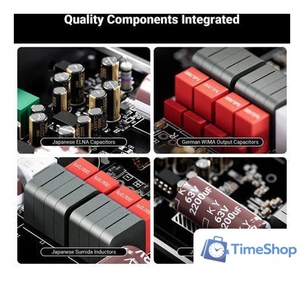 Усилитель мощности Fosi Audio V3 (48V/5A) - Изображение №7 — Интернет-магазин Time-Shop