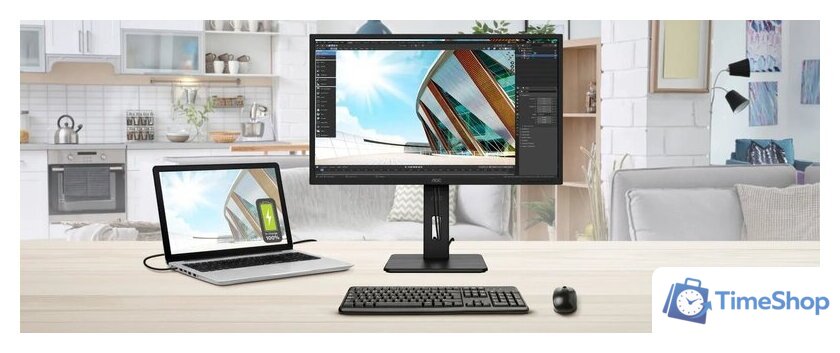 Монитор AOC Q32P2CA - Изображение №5 — Интернет-магазин Time-Shop