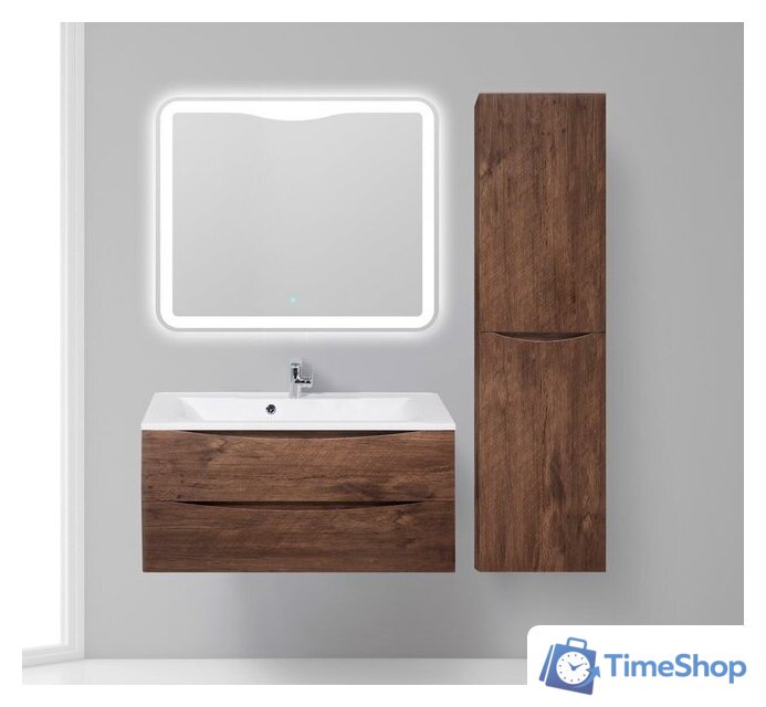  BelBagno Шкаф-пенал Fly-Marino-1500-2A-SC-RW-P-L (rovere moro) - Изображение №2 — Интернет-магазин Time-Shop