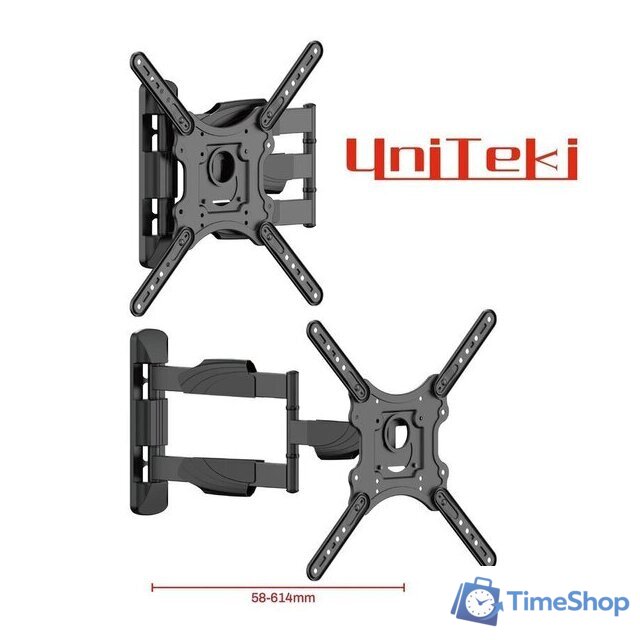 Кронштейн для телевизора UniTeki FML40 (черный) - Изображение №6 — Интернет-магазин Time-Shop