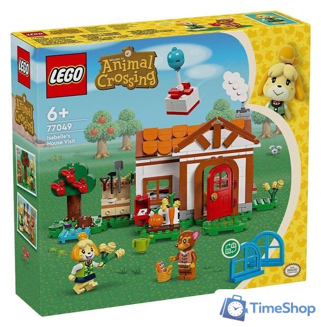 Конструктор LEGO Animal Crossing 77049 Визит в дом Изабель - Изображение №1 — Интернет-магазин Time-Shop