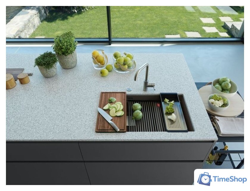 Кухонная мойка Franke Kanon KNG 160-46-21 125.0716.373 (серый сланец) - Изображение №3 — Интернет-магазин Time-Shop