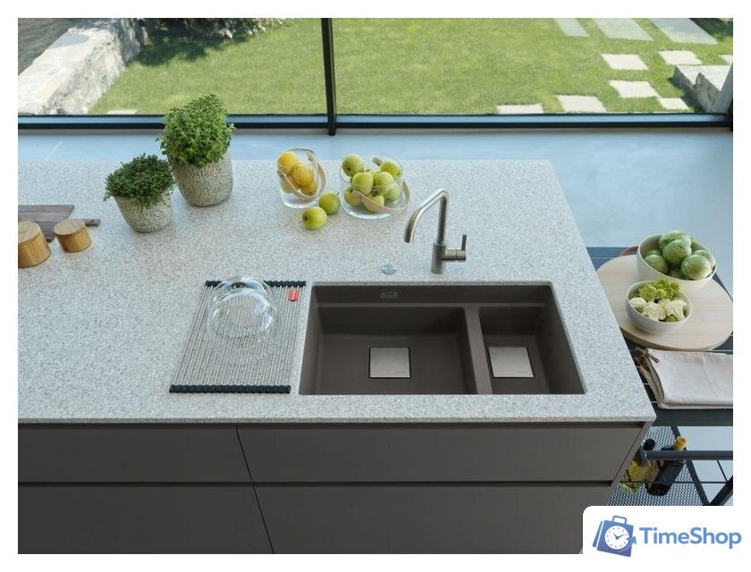 Кухонная мойка Franke Kanon KNG 160-46-21 125.0716.373 (серый сланец) - Изображение №5 — Интернет-магазин Time-Shop