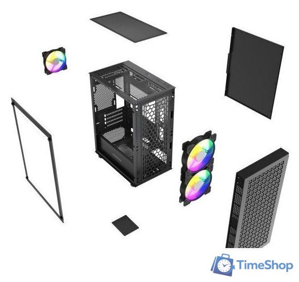 Корпус Powercase Mistral Micro EM18 CMMEM18B-A3 - Изображение №7 — Интернет-магазин Time-Shop