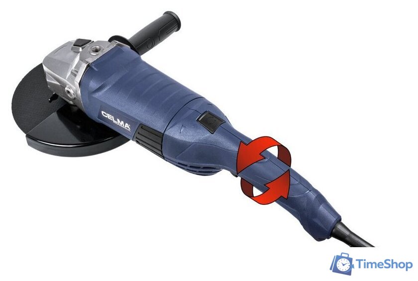 Угловая шлифмашина Celma PRAg 230GEO - Изображение №3 — Интернет-магазин Time-Shop