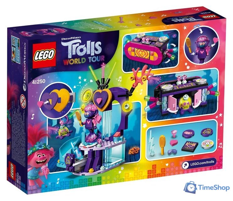 Конструктор LEGO Trolls 41250 Вечеринка на Техно-рифе - Изображение №2 — Интернет-магазин Time-Shop