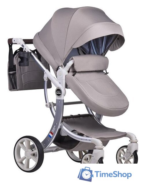 Универсальная коляска Aimile Original New (2 в 1, капучино) - Изображение №3 — Интернет-магазин Time-Shop