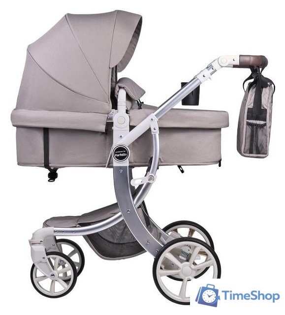 Универсальная коляска Aimile Original New (2 в 1, капучино) - Изображение №2 — Интернет-магазин Time-Shop