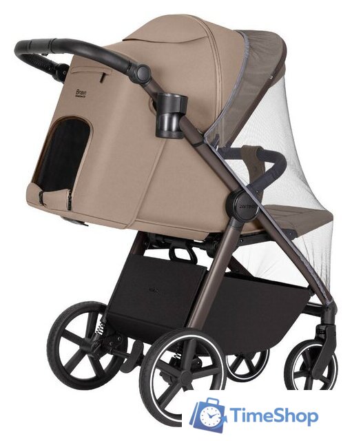 Коляска прогулочная «книга» Carrello Bravo Deluxe CRL-5520 (Copper Beige) - Изображение №5 — Интернет-магазин Time-Shop