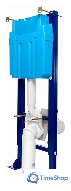 Инсталляция для унитаза SIAMP Bcu Ingenio с панелью Sphere (белый/клавиши матовый хром) - Изображение №6 — Интернет-магазин Time-Shop