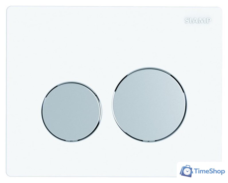 Инсталляция для унитаза SIAMP Bcu Ingenio с панелью Sphere (белый/клавиши матовый хром) - Изображение №2 — Интернет-магазин Time-Shop