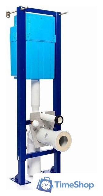 Инсталляция для унитаза SIAMP Bcu Ingenio с панелью Sphere (белый/клавиши матовый хром) - Изображение №4 — Интернет-магазин Time-Shop