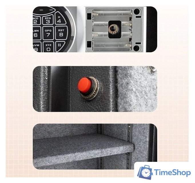 Мебельный сейф Deli ET586 - Изображение №8 — Интернет-магазин Time-Shop