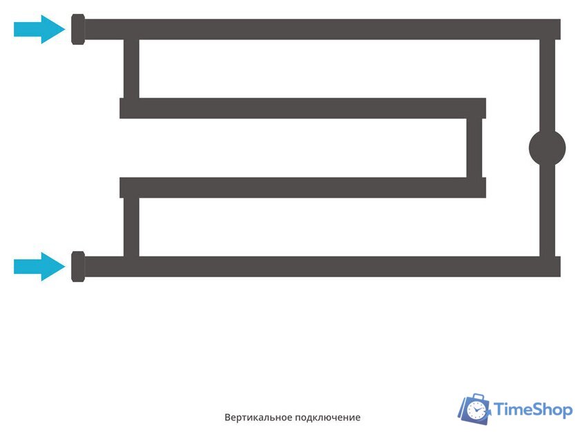 Полотенцесушитель Сунержа High-Tech model G 320x650 00-4051-3265 - Изображение №4 — Интернет-магазин Time-Shop