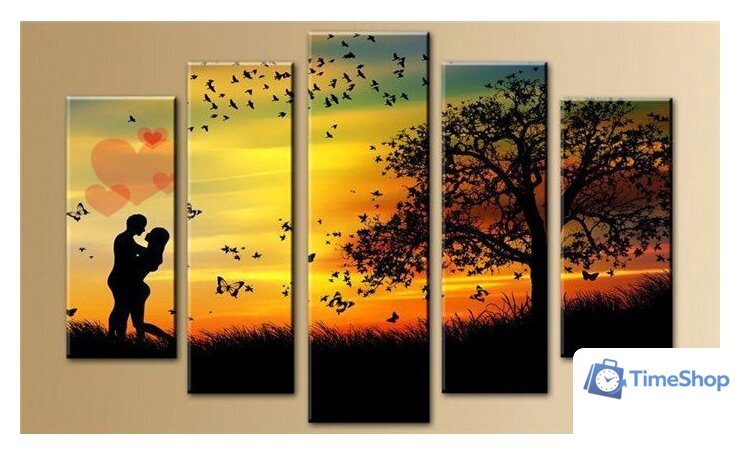 Модульная картина Arthata 5m-509 160x90 - Изображение №1 — Интернет-магазин Time-Shop