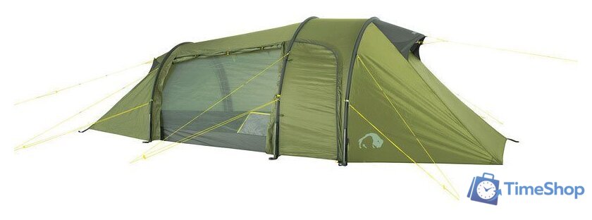 Кемпинговая палатка Tatonka Groenland 3 Vent (светло-оливковый) - Изображение №1 — Интернет-магазин Time-Shop