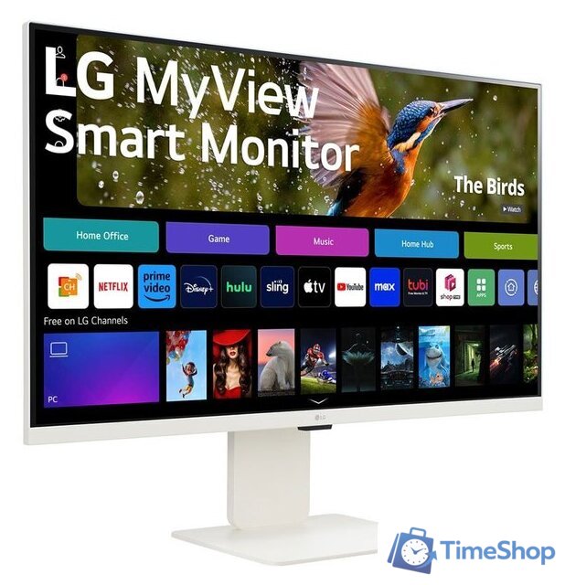 Smart монитор LG MyView Smart Monitor 32SR83U-W - Изображение №5 — Интернет-магазин Time-Shop